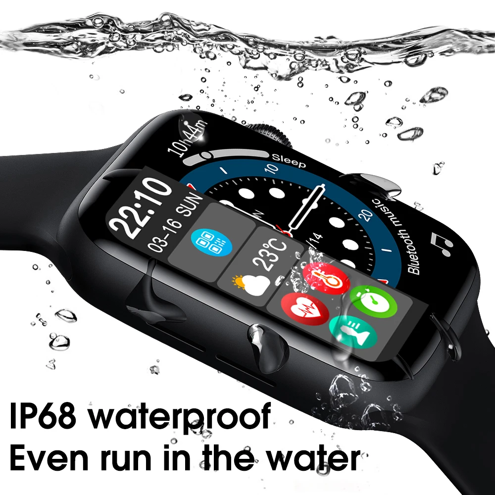w37 plus square smartwatch waterproof series 6 7 relojes inteligente bracelet seri smart