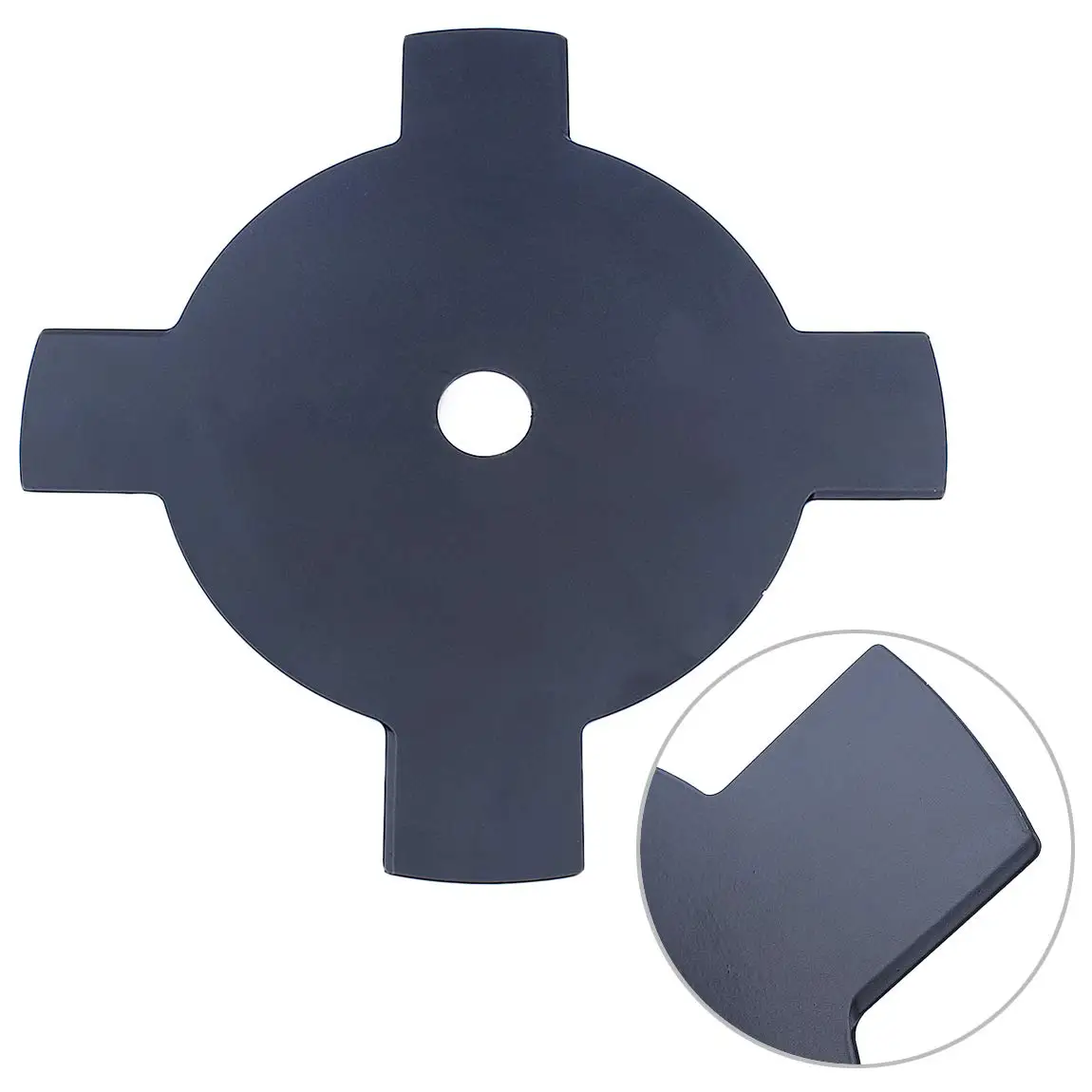 Steel Blade 4T Steel Blade for Grass Brush Cutting Black Rotary Cutting Blades for Grass and Bush Cutting