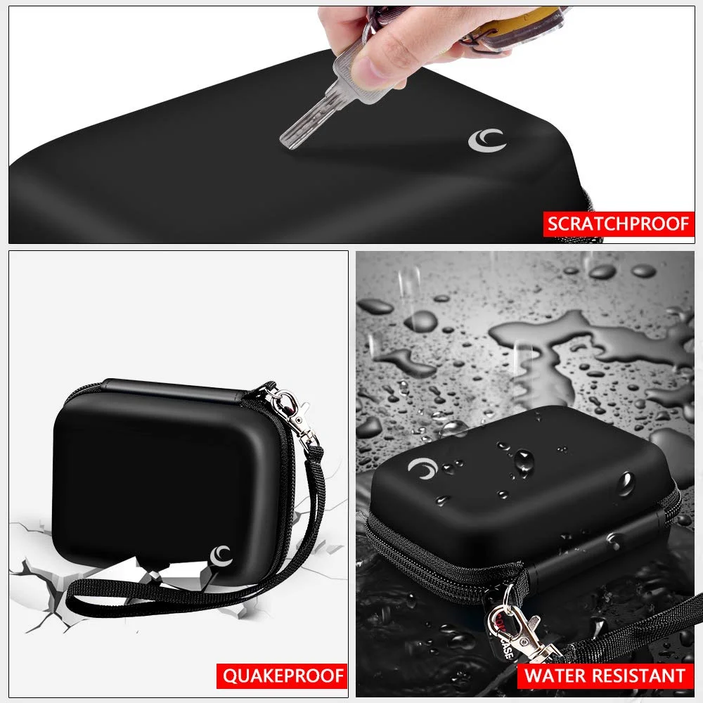 Custom Hard EVA Travel Case EVA Protective Camera Carry Case  Carrying Storage Case for digital camera