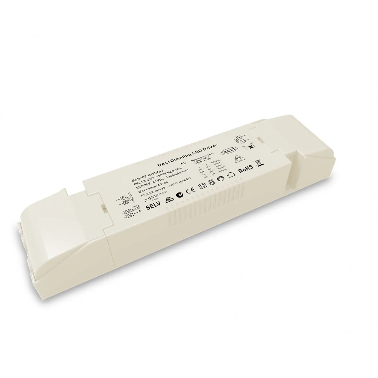 350ma 500ma 700ma светодиодный драйвер DC12-50V постоянного тока с регулируемой яркостью CE FCC UL
