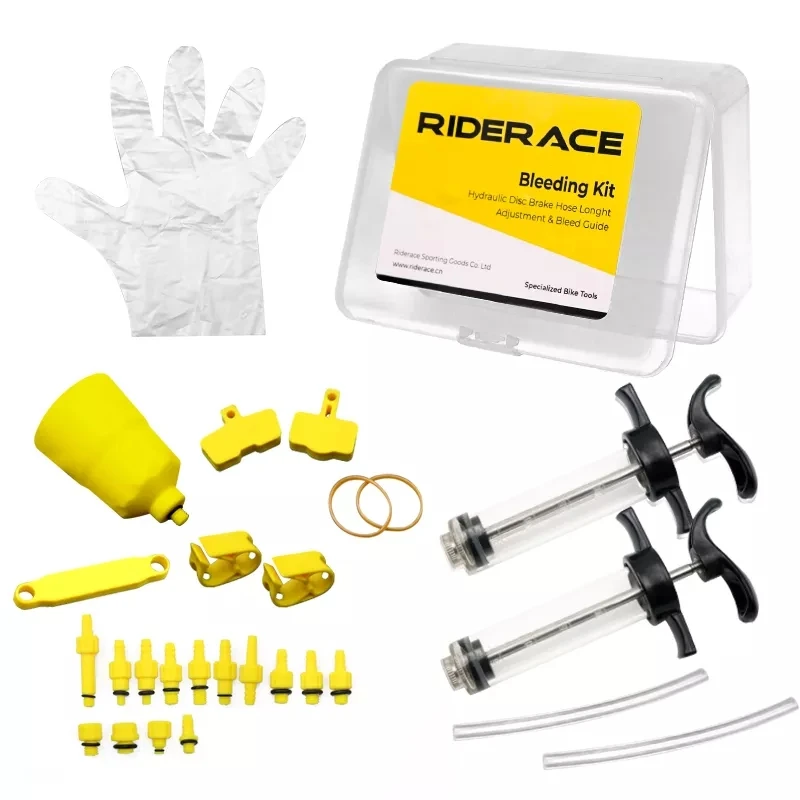 Universal Bicycle Hydraulic Brake Bleed Kit Oil Mountain Bike Brake Repair Tools For Shimano Magura Tektro Sram Mula Hayes DOT