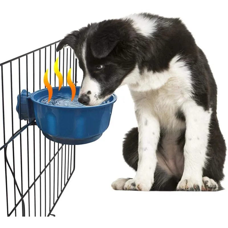 Оптовая продажа, товары для домашних животных, нагревательная чаша, лоток для еды для кошек и собак, автоматическая термоизоляционная миска для воды