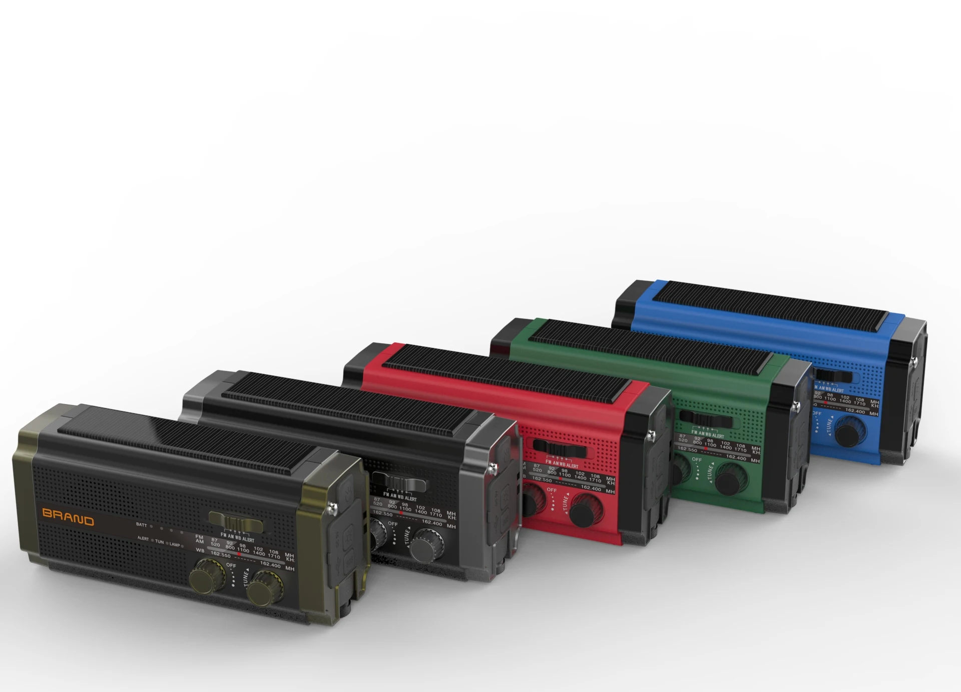 XSY-320 New Portable Solar Emergency Radio Four Kinds of Charging Methods Are Hot On Amazon