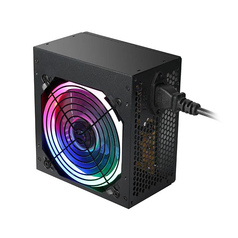 Сюрприз! Удивительный блок питания ATX 500 Вт с крутыми радужными
