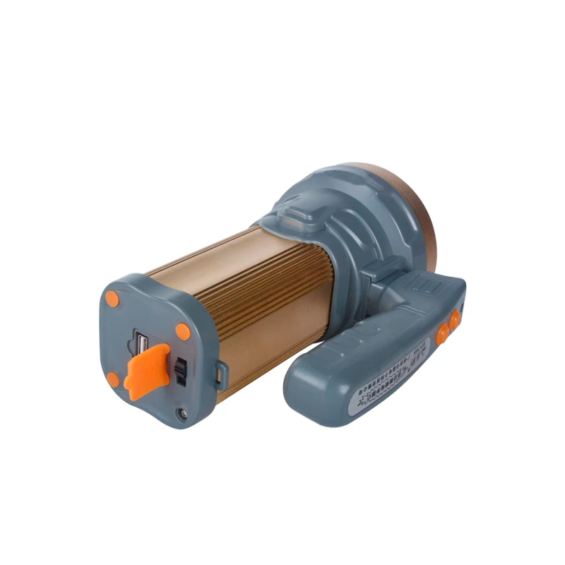 Outdoor patrol hand-held light high-power LED searchlight