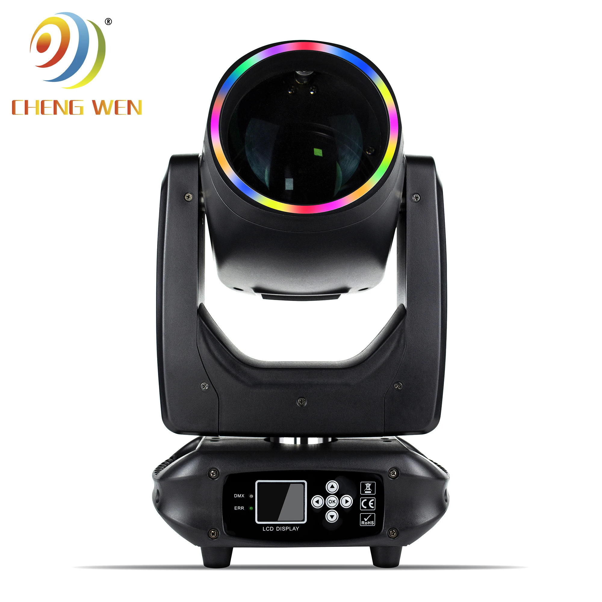 Best Price on New 295w beam light LED Stage Lights 8+12+24 Prims Beam Moving Head Light