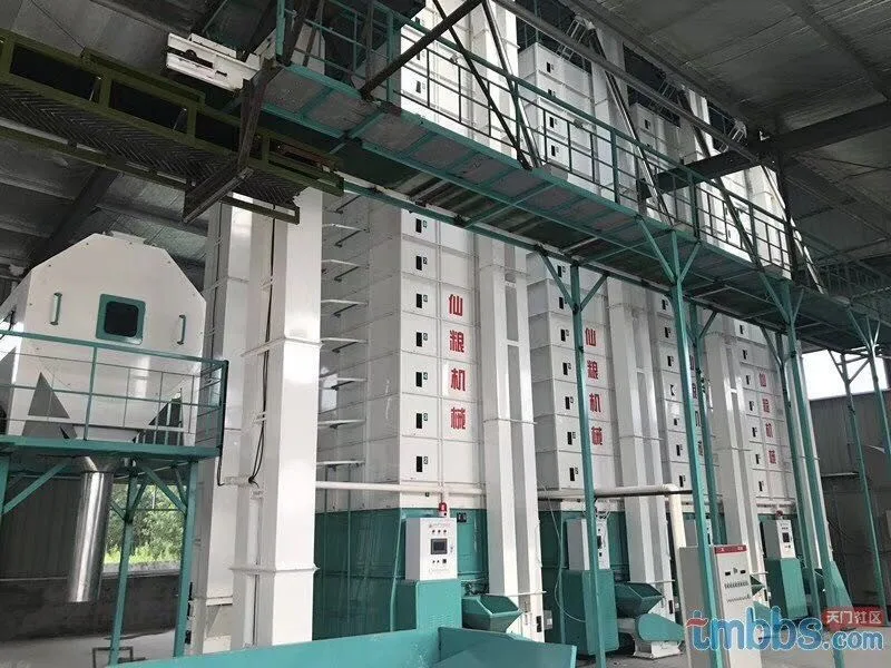 automatic rice dryer machine 15T dryer machine factory grain dryer price