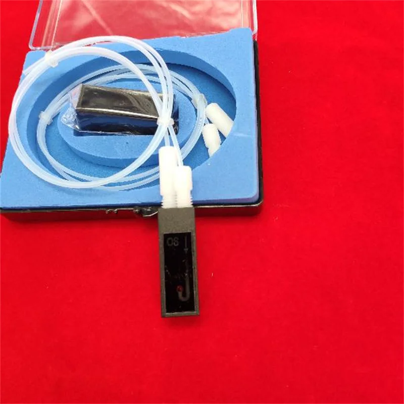 Factory supply standard quartz glass  flow cell  silica  Q624 quartz cuvette