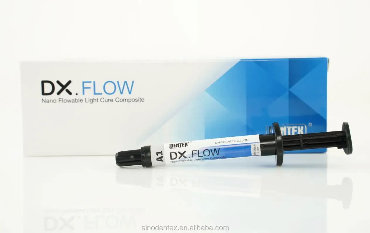 Дентекс DX поток композитный свет вылеченный радиопакес Гибридный комплект