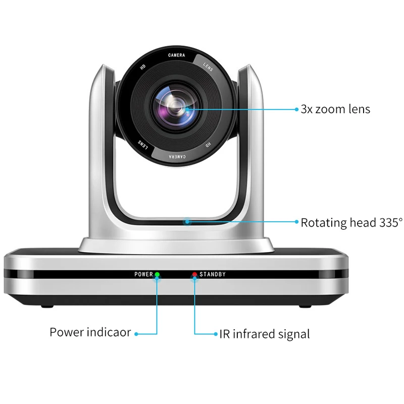  Hosodo HSD-VC210 10x цифровой зум профессиональные 360 градусов автоматическое слежение за классная Лекция камера