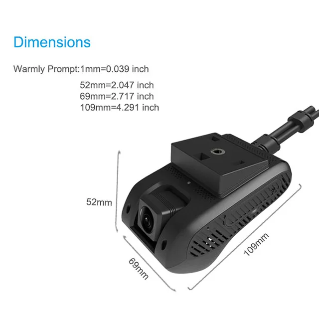 Concox JC200 Live streaming media 3G wifi 1080P car video dash cam