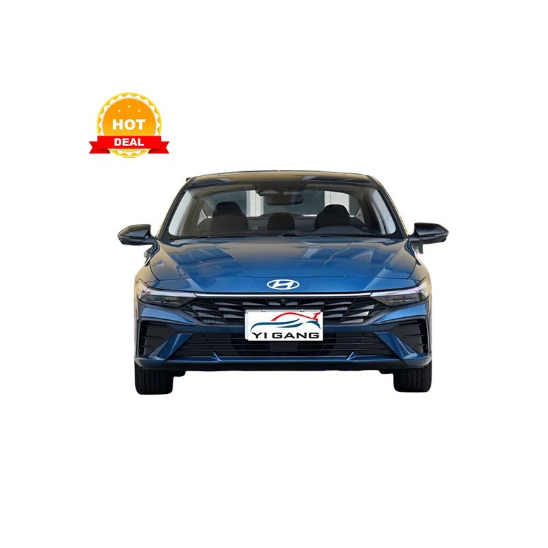 Лидер продаж седан HYUNDAI ELANTRA 2023 бензиновый автомобиль подержанные автомобили Hyundai 5 мест новый на экспорт