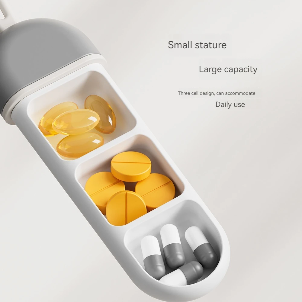New Design Portable Medicine Storage Weekly 3 Times a Day Pill Organizer Vitamin Case Mini Pill Box
