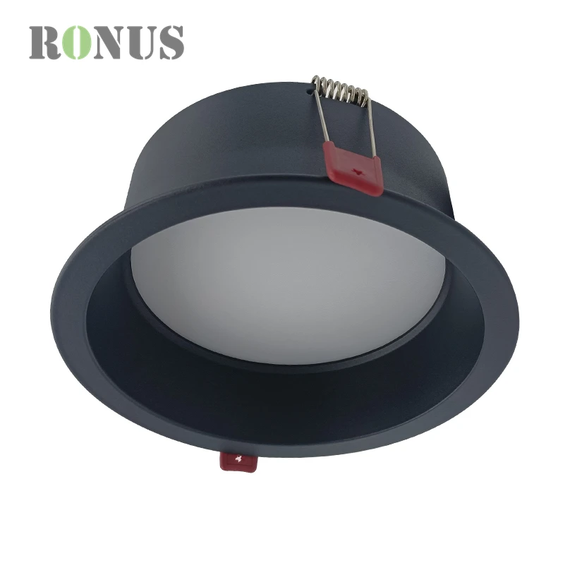 Коммерческий IP44 SMD Spot 10 Вт 4-дюймовый Круглый антибликовый потолочный светильник 12 Встраиваемый светодиодный