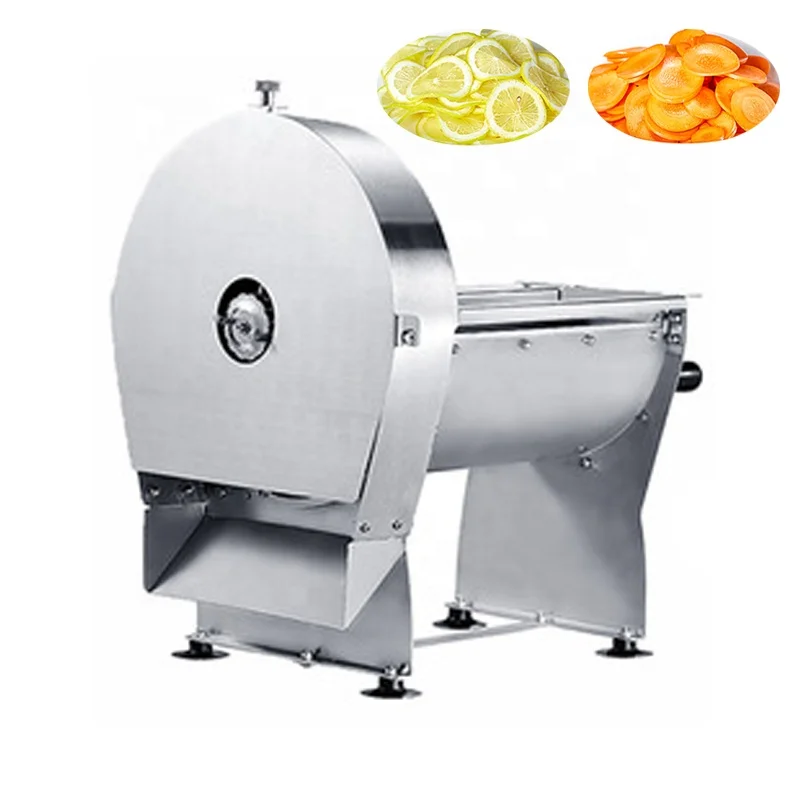 Small Stainless Steel Manual Electric Both Use Fruit Vegetable Cutting Slicing Machine for Lemon Orange Kiwifruit Dragonfruit