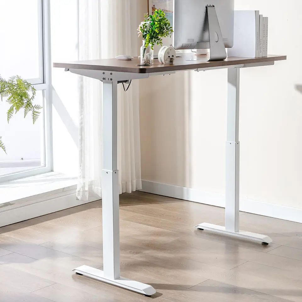 Two Legs Modern Automatic Electric Ergonomic Sit Stand Smart Office Table