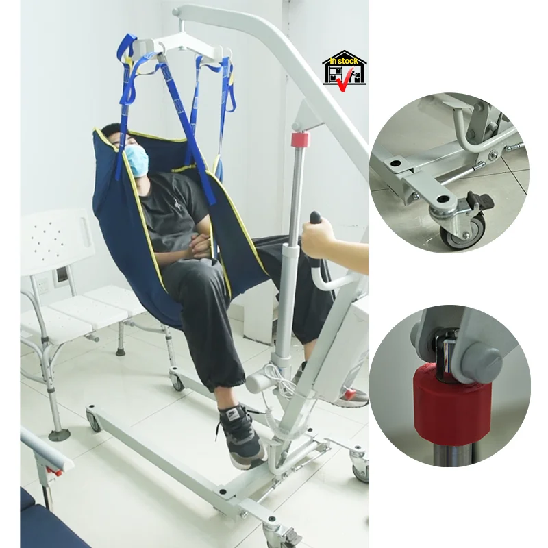 Electric Patient LiftFull Body Patient Lift Hoist Foldable Hospital Patient Lifting Crane For Sick
