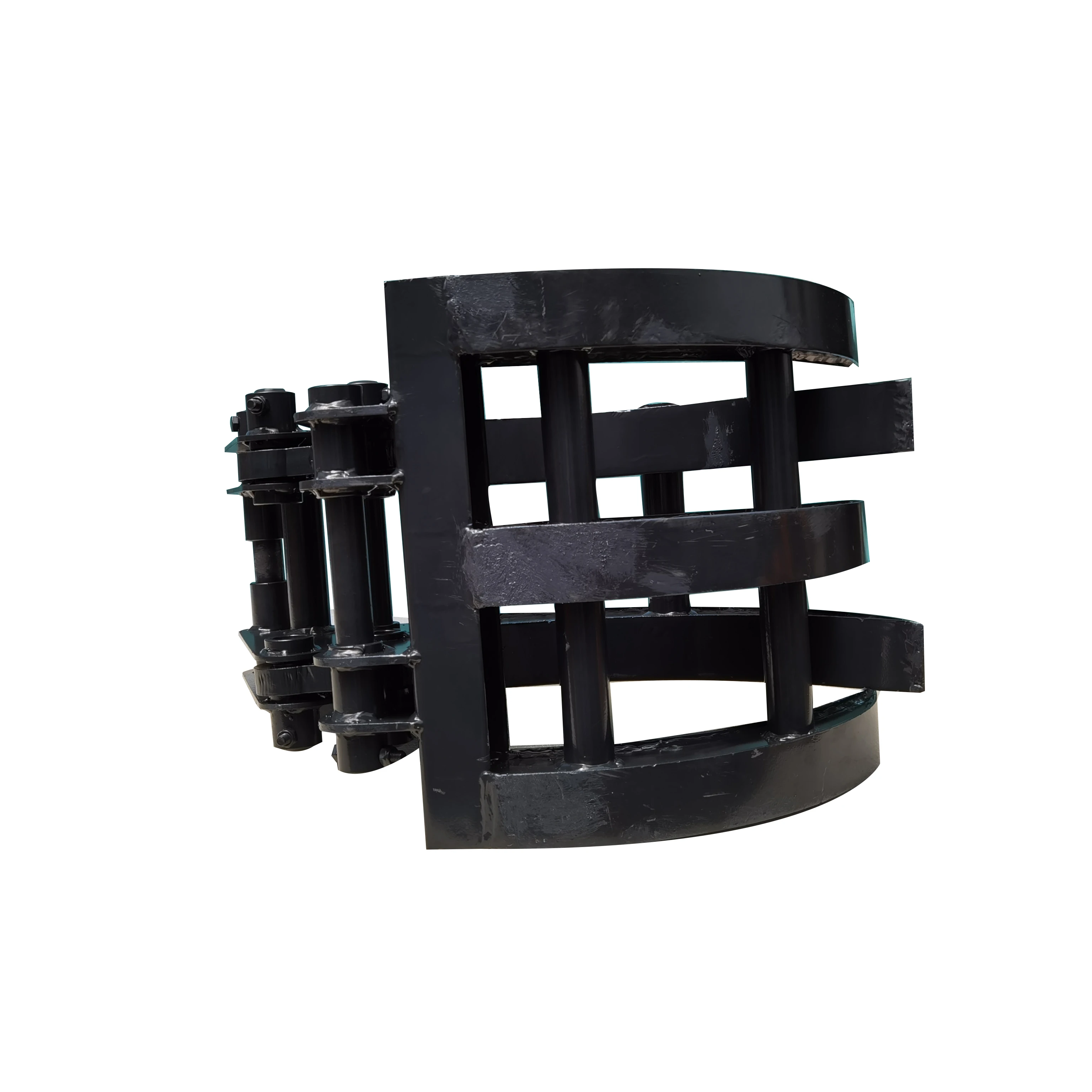 Chuangxin 2024 1 ton 1.5 tons mechanical clamps grab stone tools mini excavator wood grab