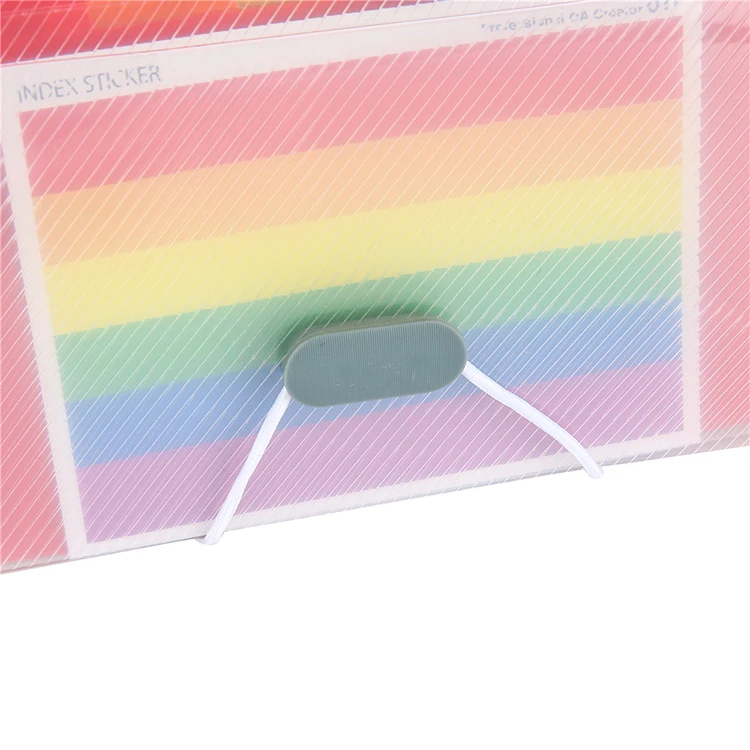 A6 Mini Accordion File Organizer with 13 Pocket Coupon Organizer Folder  Expanding File Folder 12 Labels Index holder