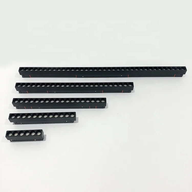 Dali Smart 48V Magnetic LED Linear Track Spot Lighting System Magnetic Magnet Rail LED Lamp Track Light 90 Aluminum Alloy 100