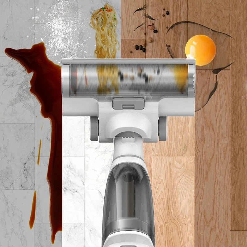 2024 New Arrivals Intelligent Life 3 In 1 Cordless Stick Vacuum Cleaner Automatic Cleaning Rag Floor Washing Machine