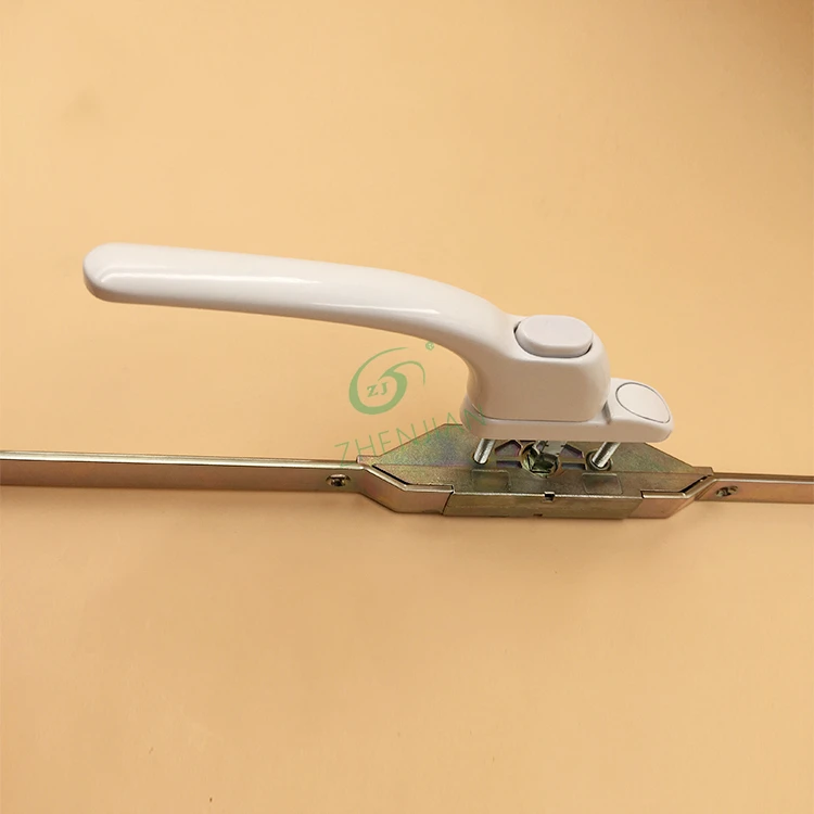 Modern Design UPVC Window Handles With Friction Stay White Aluminum Door Window Handle Lock