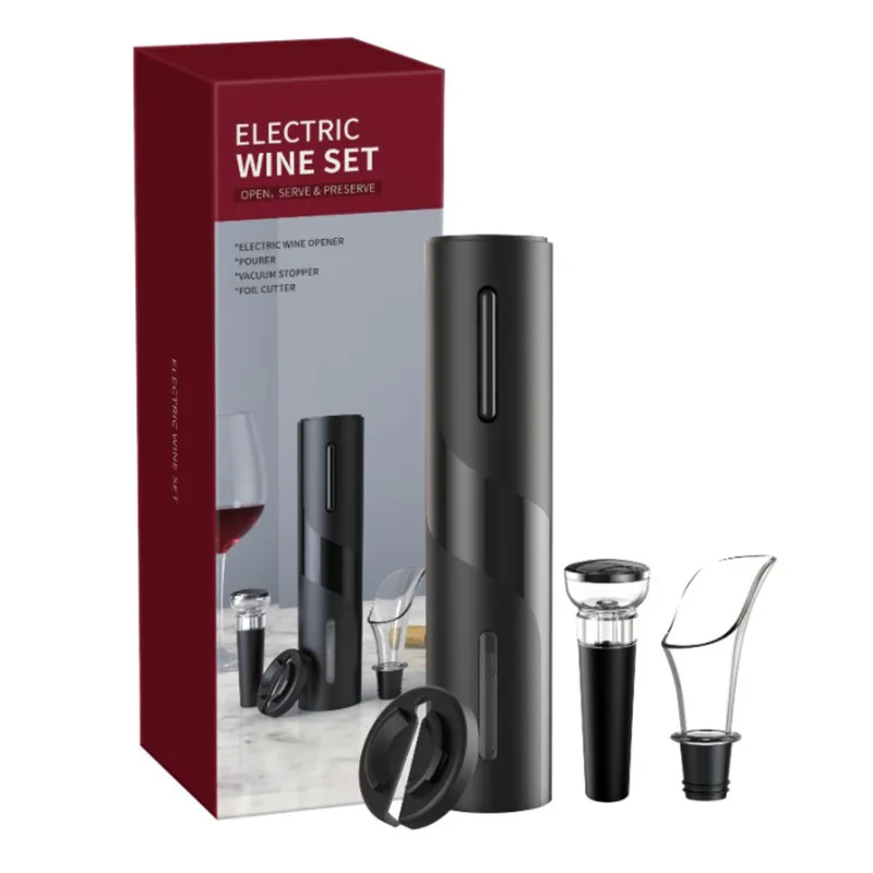 sustainable eco friendly products Wholesale Corkscrew USB Rechargeable Opener Wine Bottle  Automatic Electric Wine Opener