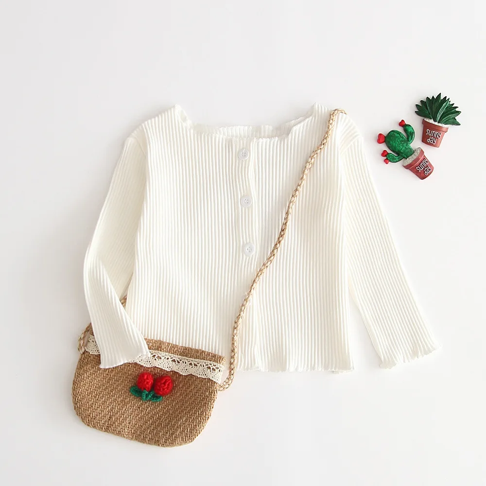 Autumn Baby Sweater Pullover Newborn Girls Sweaters Cardigans Causal Toddler Long Sleeves Knitwear Jackets Autumn Knit Tops