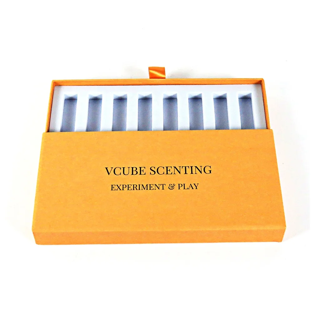 scents oil sample vial bottles package perfume gift box empty fragrance perfume boxes for ampoule