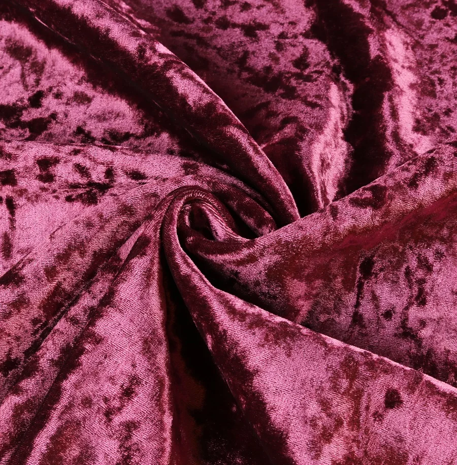 Crushed Velvet China Manufacturer 100% Polyester Sofa Upholstery Fabric Ice Crushed Velvet Fabrics