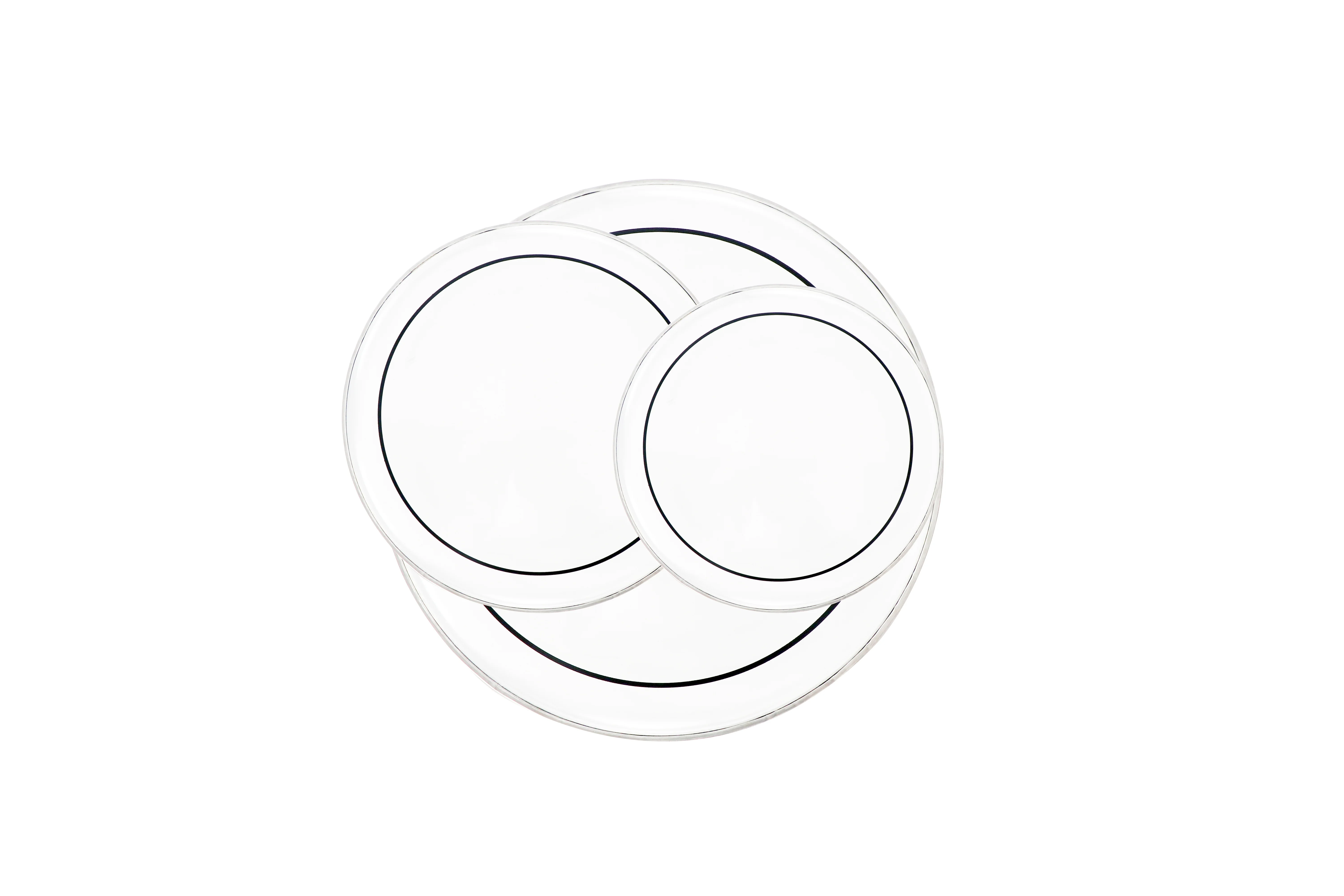 Custom logo various size single layer drum head for jazz drum kits