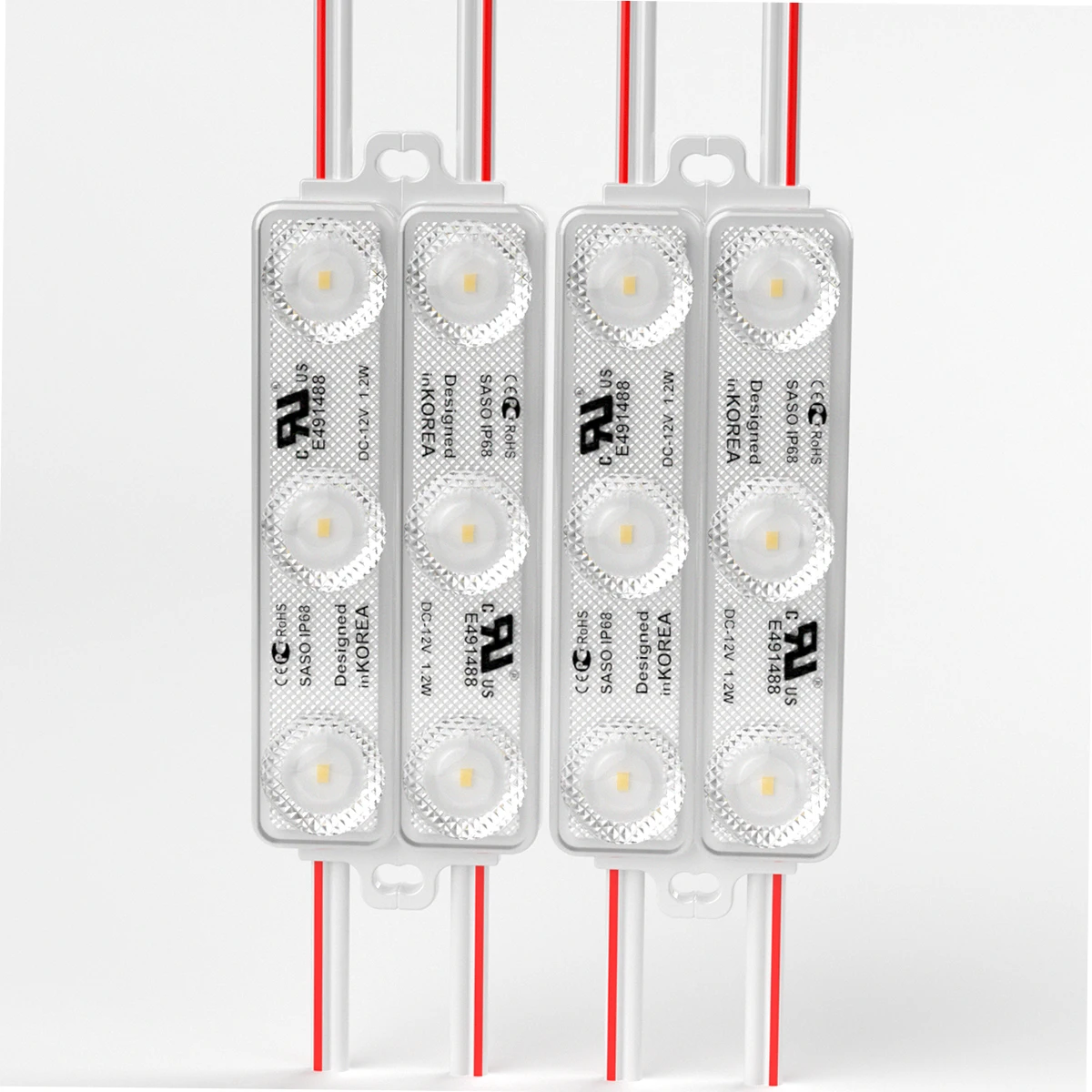 Super light 3 LED Module 12V 7000K for Lightbox Channel Letter Signage IP68 Waterproof for advertising project