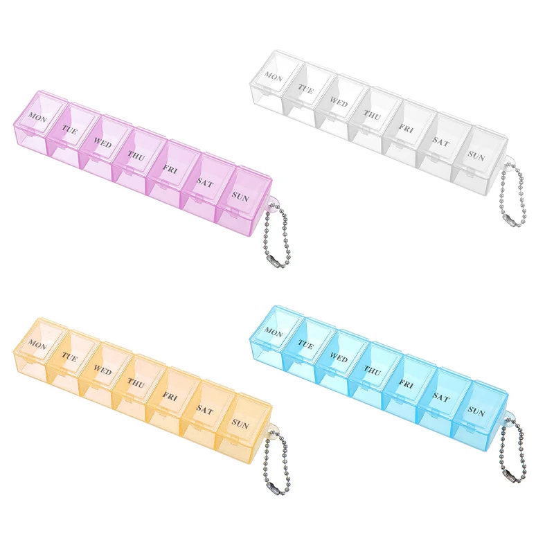 Extra Large Pill Organizer for Travel Weekly XL Pill Box 7 Day Jumbo Pill Case Oversize Daily Medicine Organizer