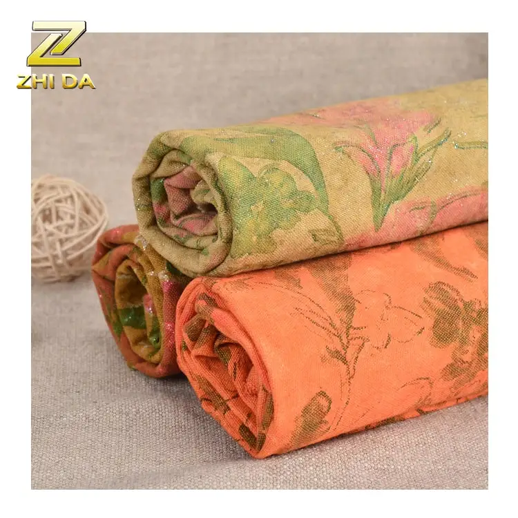 12 oz printing tie dyed custom cotton water slurry fabric cotton canvas for bag