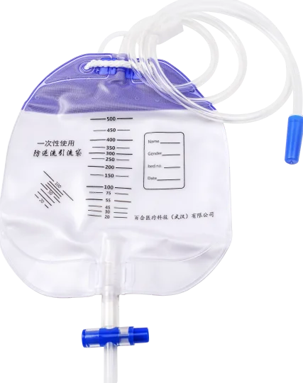 ABLE Disposable Anti-Reflux Drainage Bag Urinary Drainage Bag Collection Bag