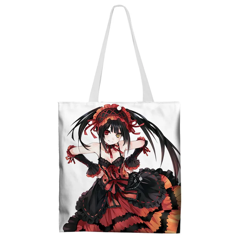 Cartoon Kakashi Shopping Bag Anime Re Zero Starting Life In Another World Fashion Canvas Bag