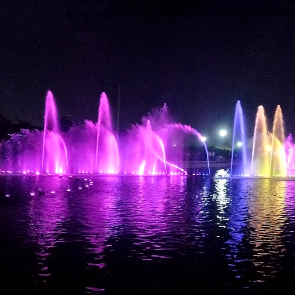 AWS 2024 Summer Interactive Latest Release Water Music Fountains Dancing Water Fountain