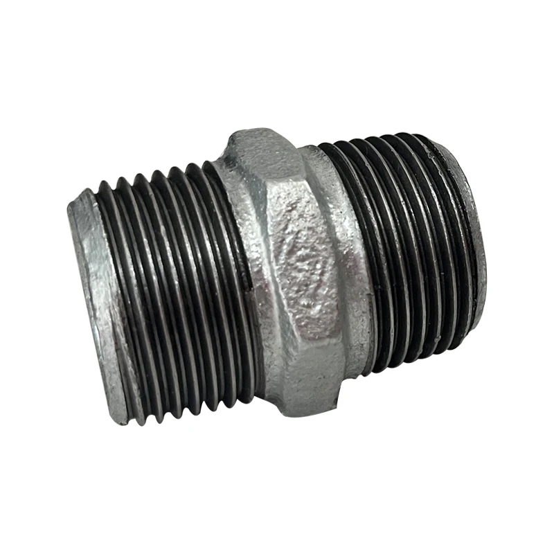 Galvanized plumbing fittings tee elbow 4 points 6 points 1 inch