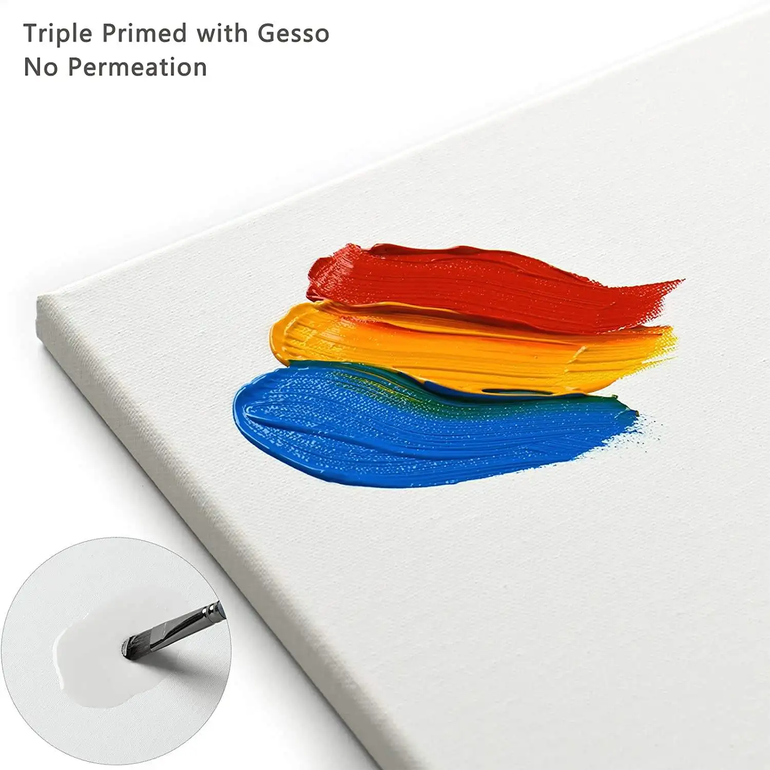 JDYA Professional OEM Custom Size Artist 100% Cotton Blank Stretched Artist Canvas For Painting