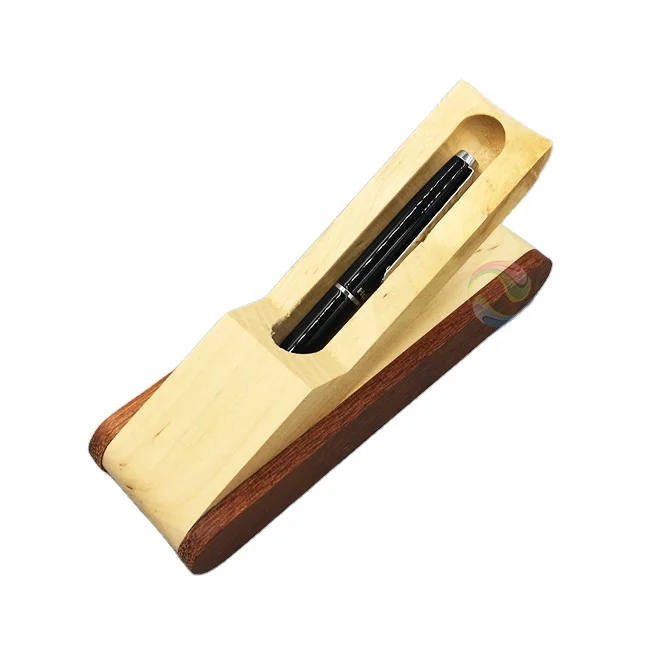 Wholesale Luxury Custom wood Empty Gift Pen Packaging Box