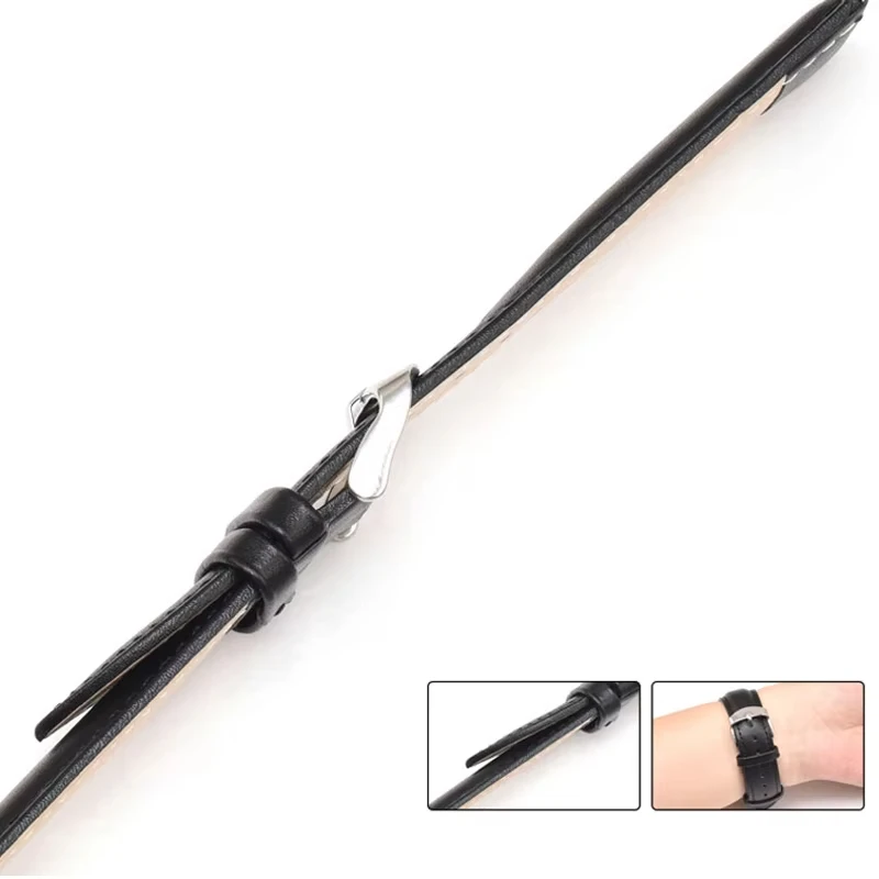 Wholesale Custom Leather Smart Strap Multi Color 18MM/20MM Universal Classic Leather Strap For Huawei Samsung Smart Watch