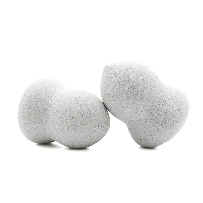 Biodegradable Natural Plant base foundation sponge  extra soft nature plant powder beauty sponge blender for facial makeup