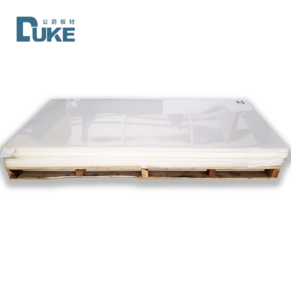 DUKE 1220 x 2440mm Milk Color 4mm Sanitary Acrylic Sheet For Shower Room