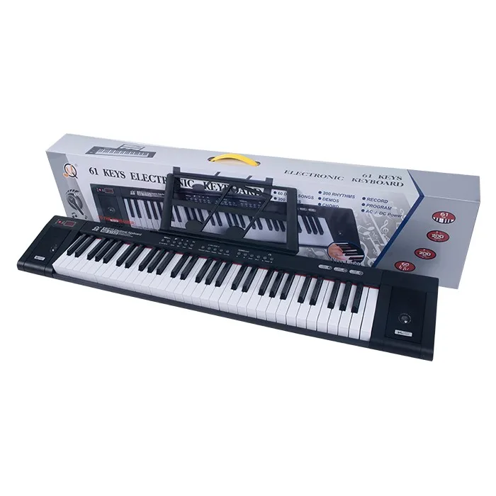 factory outlet hot sale 61 Keys Portable Electronic Organ Musical Instruments electronic Keyboard Piano