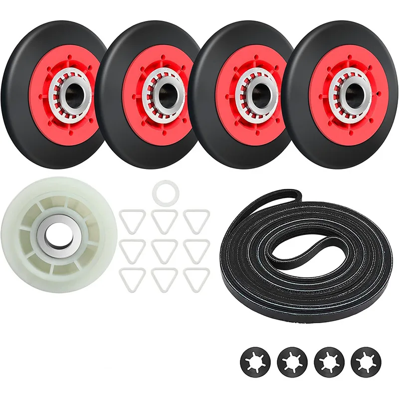 4392067 Dryer Repair Kit WPW10314173 Drum Roller 661570V Belt Replacement PARTS