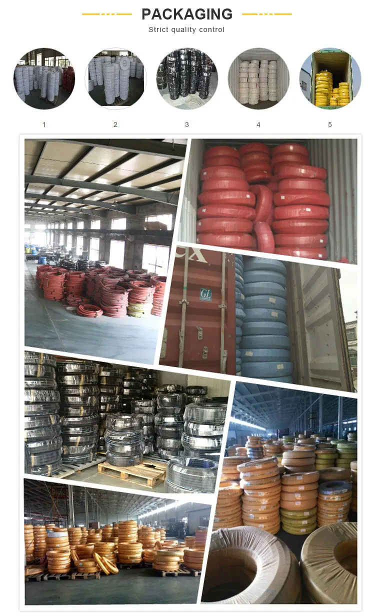 Top Factory Super Long Service Life Fuel Oil Resistant Nitrile Rubber Fuel Hose