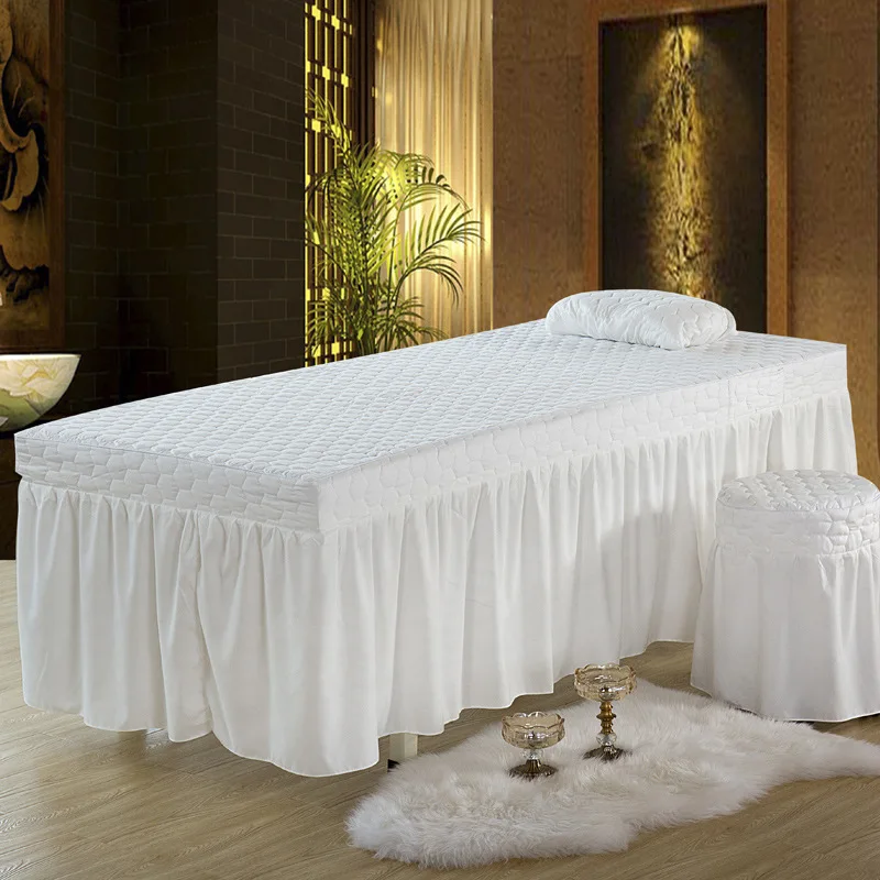 2022 High-grade Beauty Salon Bed Cover Four Seasons Universal Massage Spa Bed Sheet