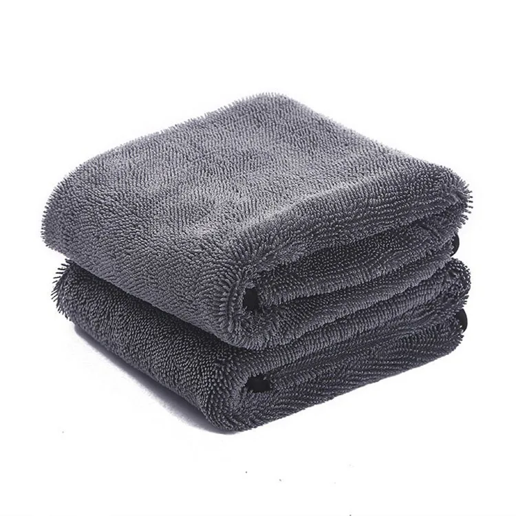 Hot Sale Microfiber Quick Dry Twisted Care Detailing Car Wash Towel Cleaning Cloth