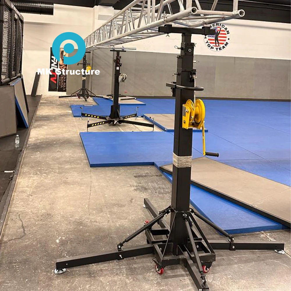 Compatible with Telescopic Lifting Towers Truss Crank Stand Used DJ Lighting Truss