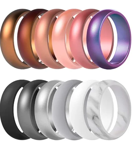 Модное женское Силиконовое обручальное кольцо